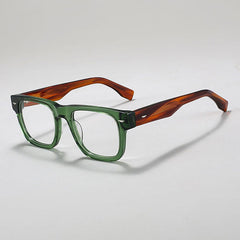 Steen Vintage Square Acetate Glasses Frame