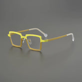 Fish Square Ultralight Titanium Glasses Frame