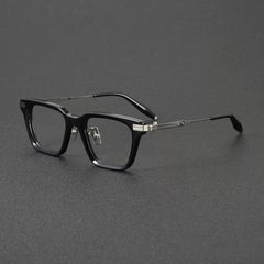 Cal Vintage Acetate Titanium Glasses Frame
