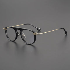 Mac Retro Aviator Acetate Glasses Frame