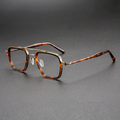 Majeed Retro Aviator Acetate Glasses Frame