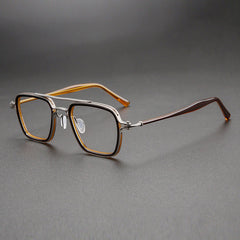 Majeed Retro Aviator Acetate Glasses Frame