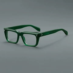 Sutton Retro Rectangle Acetate Glasses Frame