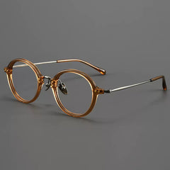 Crunch Vintage Acetate Titanium Glasses Frame