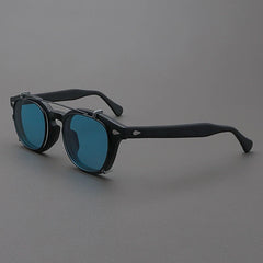 Ted Acetate Glasses Frame With sunglasses Clips