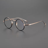 Chap Vintage Round Titanium Eyeglasses Frame