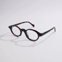 Jazz Retro Oval Glasses Frame