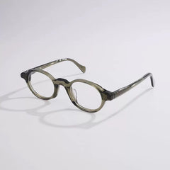 Jazz Retro Oval Glasses Frame