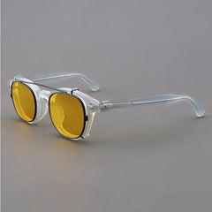 Ted Acetate Glasses Frame With sunglasses Clips