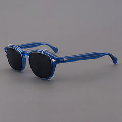Ted Acetate Glasses Frame With sunglasses Clips