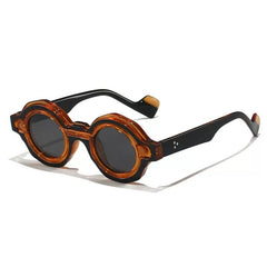 Yamal Vintage Eyeglasses Frame With Sunglasses Clips