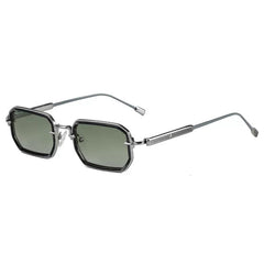 Kylian Rectangle Retro Alloy Sunglasses