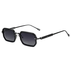 Kylian Rectangle Retro Alloy Sunglasses