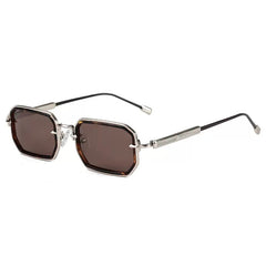 Kylian Rectangle Retro Alloy Sunglasses