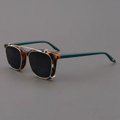 Myrna Acetate Glasses Frame With Polarized Sunglasses Clips