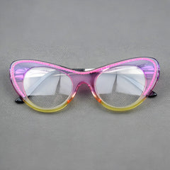 Elina Retro Cat Eye Glasses Frame