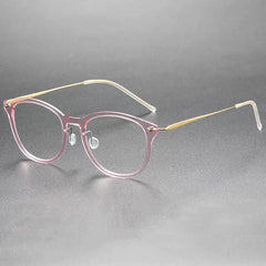 Augusta Ultra light Titanium Geometric Glasses Frame