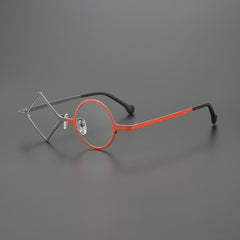 Harlon Titanium Geometric Glasses Frame