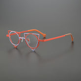Leap Special Shaped Triangle Titanium Glasses Frame