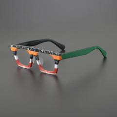 Nic Unisex Rectangle Acetate Glasses Frame