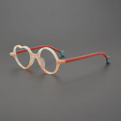 Heath Unique Heart Acetate Glasses Frame