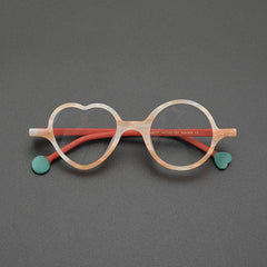 Heath Unique Heart Acetate Glasses Frame