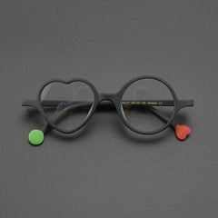 Heath Unique Heart Acetate Glasses Frame