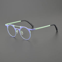 Eden Titanium Round Glasses Frame
