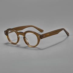 Jade Retro Round Acetate Optical Frame