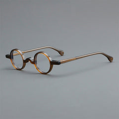 Jim Small Round Acetate Glasses Frame