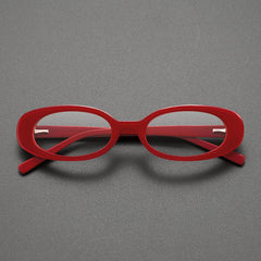 Leslie Vintage Oval Eyeglasses Frame
