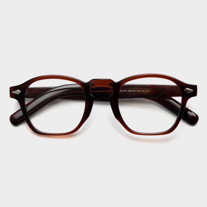 Abaan TR90 Vintage Square Eyeglasses Frame Rectangle Frames Southood