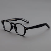 Abaan TR90 Vintage Square Eyeglasses Frame Rectangle Frames Southood Black