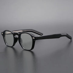 Abaan TR90 Vintage Square Eyeglasses Frame Rectangle Frames Southood Black