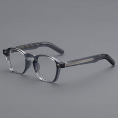 Abaan TR90 Vintage Square Eyeglasses Frame Rectangle Frames Southood Gray