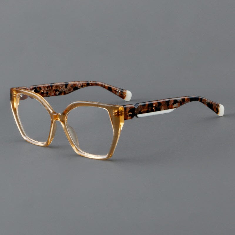 Ada Acetate Cat Eye Glasses Frame Cat Eye Frames Southood Orange