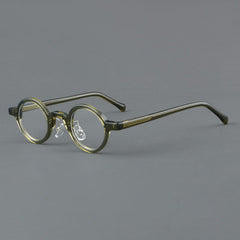 Alon Vintage Round Glasses Frame Round Frames Southood Green