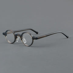 Alon Vintage Round Glasses Frame Round Frames Southood Grey