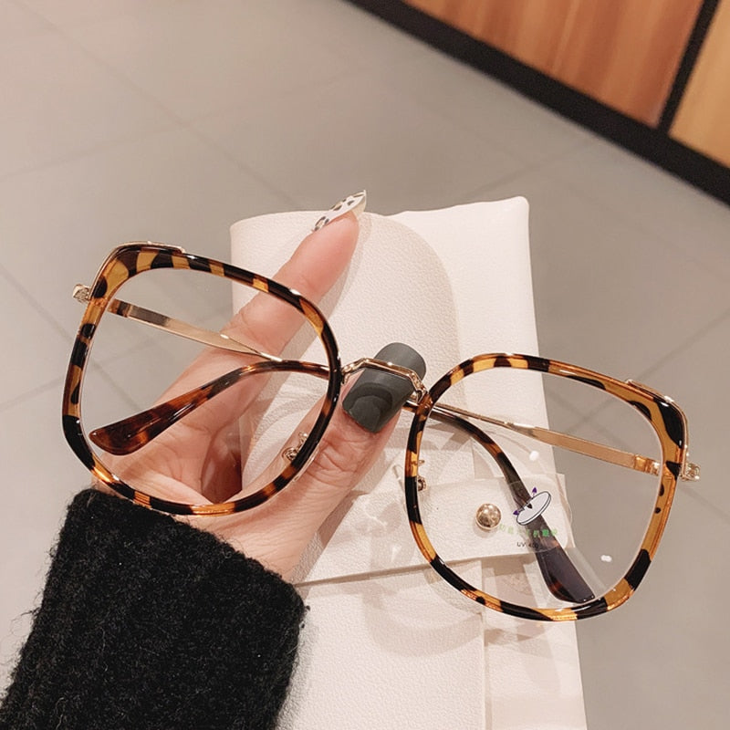 Alva Oversize Square Glasses Frame Rectangle Frames Southood