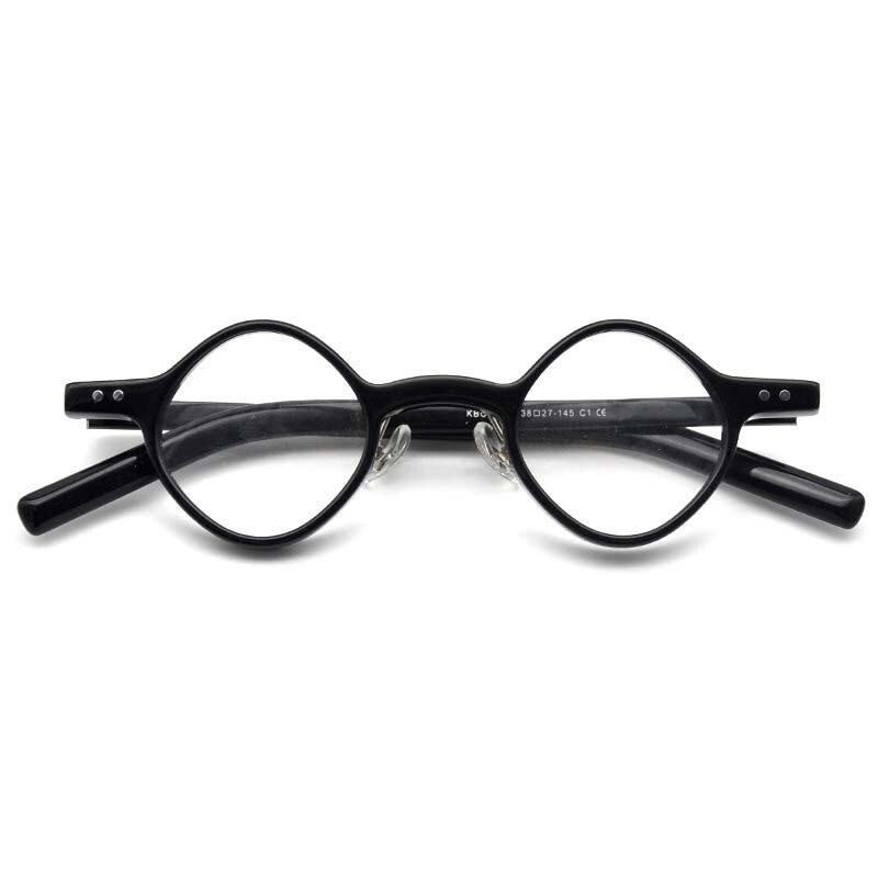 Anais Rhombus Small Acetate Glasses Frame Geometric Frames Southood Black