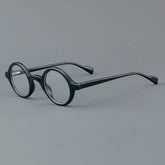 Andi Vintage Round Acetate Frame Round Frames Southood Black
