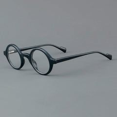 Andi Vintage Round Acetate Frame Round Frames Southood Black
