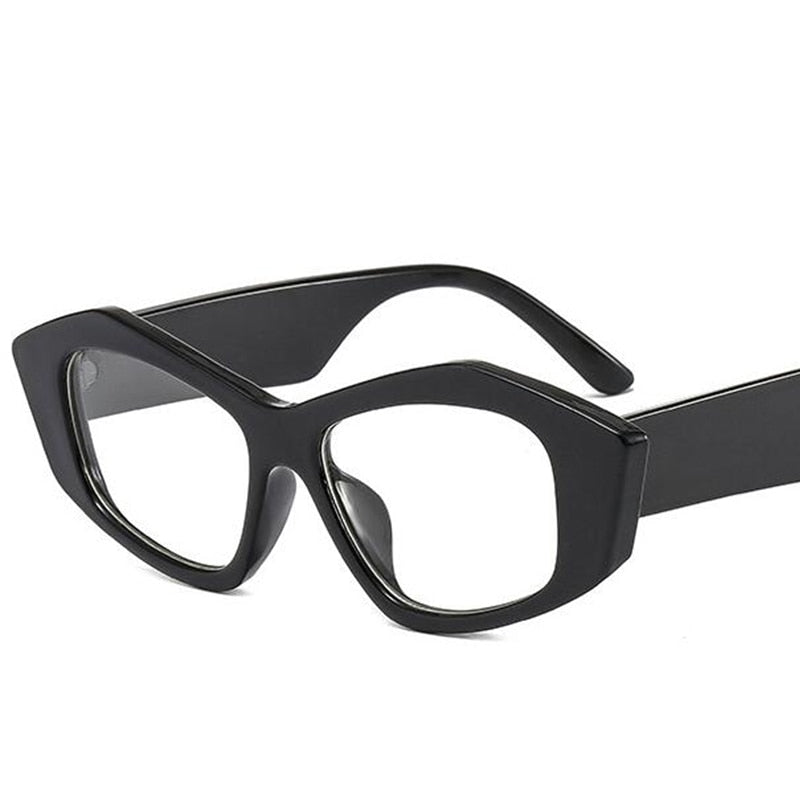 Antonia Zebra Print Glasses Frame Geometric Frames Southood