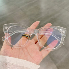 Asa Brand Unisex Square Glasses Frame Rectangle Frames Southood C5 Clear