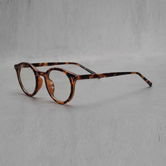 Ashlen TR90 Vintage Eyeglasses Frame With Sunglasses Clips Round Frames Southood