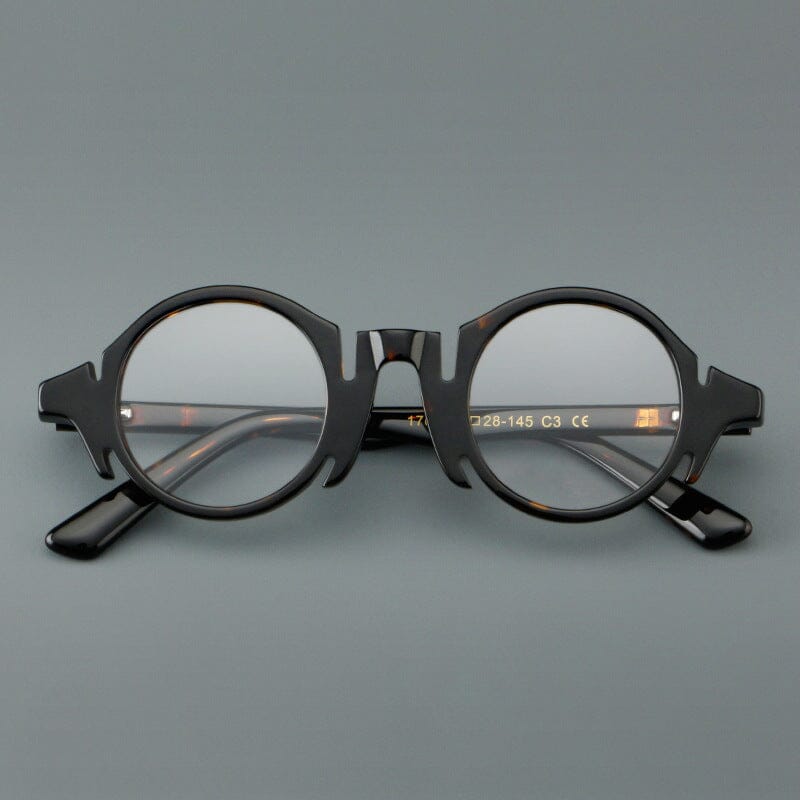 Audun Vintage Round Acetate Frame Round Frames Southood