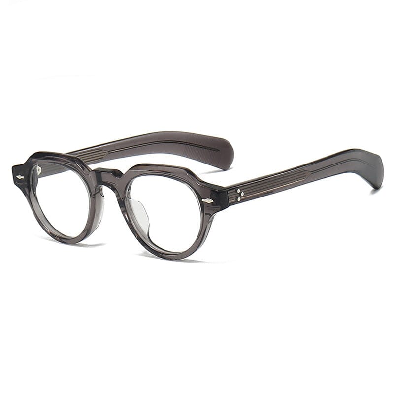 Axel Retro Acetate Glasses Frame Geometric Frames Southood Grey