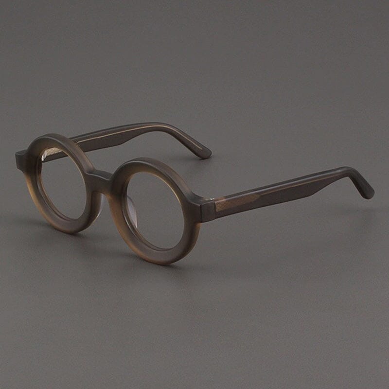 Ayers Retro Acetate Glasses Frame Round Frames Southood Olive