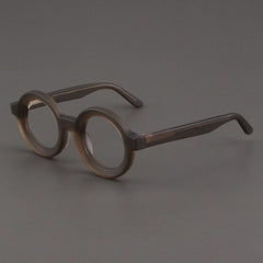 Ayers Retro Acetate Glasses Frame Round Frames Southood Olive