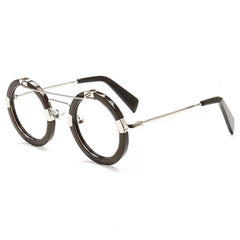 Edra Vintage Acetate Round Optical Glasses Frame